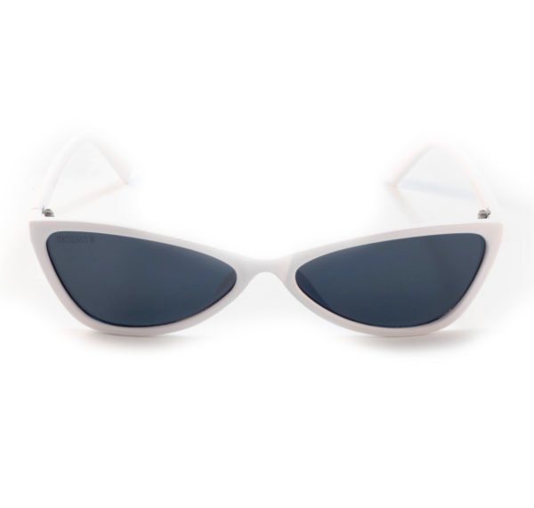 gafas de sol colombianas eye cat, eyecat sunglasses skiems marca colombiana gafas blancas lente negro